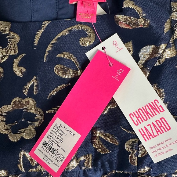 NWT Lilly Pulitzer Mini Kasslyn Dress Sz. 2T - Picture 4 of 5